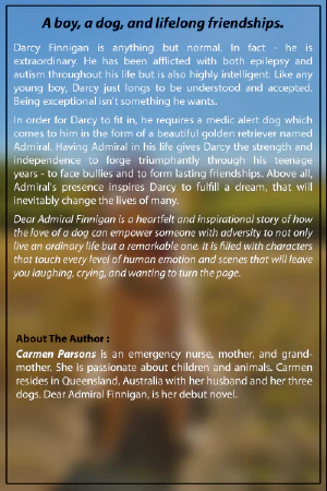 Dear Admiral Finnigan Back Cover