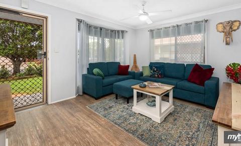Spacious living area with air-conditioning and automated blinds Wilsonton home