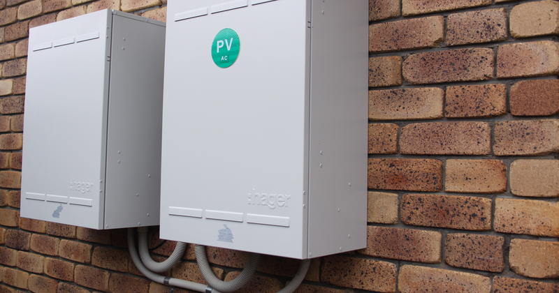 Solar system enclosure / switchboard