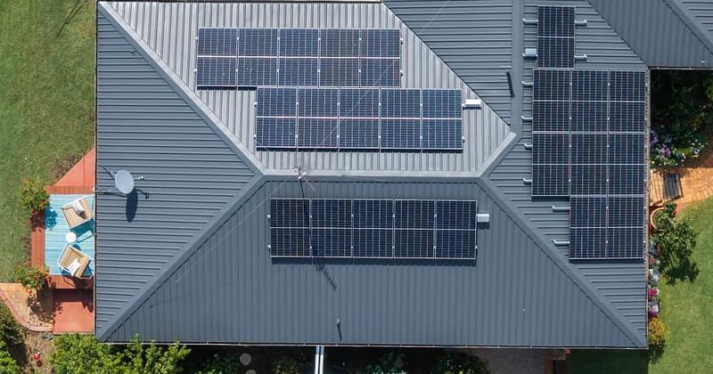24 Trina Vertex S+ solar panels with Enphase microinverters on roof of 30 Paull Street Wilsonton